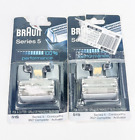 Braun Series 5 51S Foil Replacement Head Cutter ContourPro 360 Complete Lot Of 2