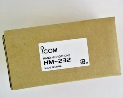 ICOM HM-232 Handmikrofon mit UP/DOWN-Schalter (Nachfolger von HM-103) - Bild 1 von 2