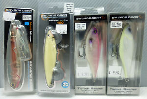 Savage Gear Fishing Lure lot of 4 new