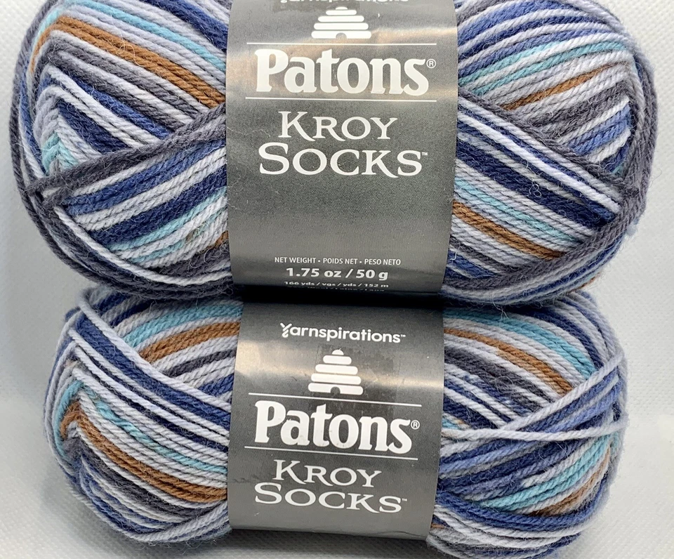 Patons Kroy Socks Yarn-Adrift