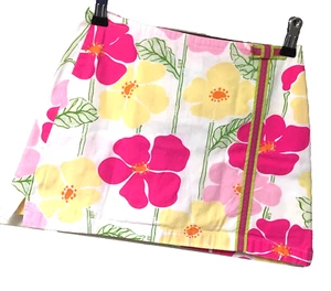 LILLY PULITZER Skort GIRLS 8 Flower Power Signature Skirt Shorts 25 x 12 - Picture 1 of 8