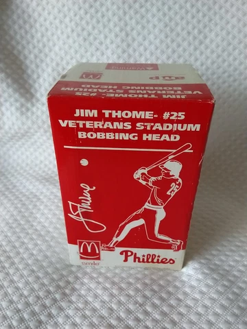 2003 MLB PHILADELPHIA PHILLIES JIM THOME 25 THE VET BOBBLEHEAD NIB MCDONALDS Cover