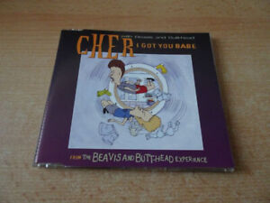 Single CD Cher with Beavis and Butt-head - I got you Babe - 1993 - 3 Tracks