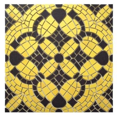 Mosaik Villeroy & Boch 1860 ET39 La Diva tulipe noire 30 x 30 cm I. Sorte - Bild 1 von 4