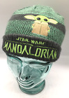 Star Wars The Mandalorian Kids Beanie Hat Green Striped 3-6 Years (MG137K5)
