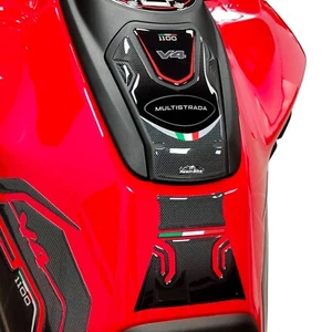 Tank visor stickers 3D compatible with Ducati Multistrada V4 2021-2023 - Picture 1 of 5