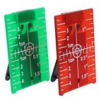 Reliable Plastic Laser Target Plate for Green and Red Laser Level 115×74mm