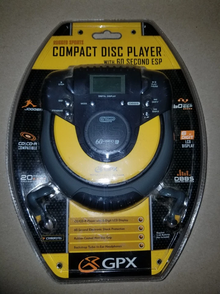 GPX C3980RS Personal CD Player