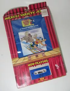 Talking Mickey Mouse Show WOW Elch auf dem losen Buch & Kassettenband Disney Neu - Bild 1 von 6