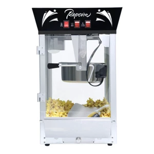 12oz Popcorn Machine Popcorn Maker w/ Kettle & Warming Deck Countertop Popper - Picture 1 of 9