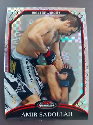 Amir Sadollah #58 2011 Topps UFC Finest X-Refractor #285/388 - Image 1 of 2