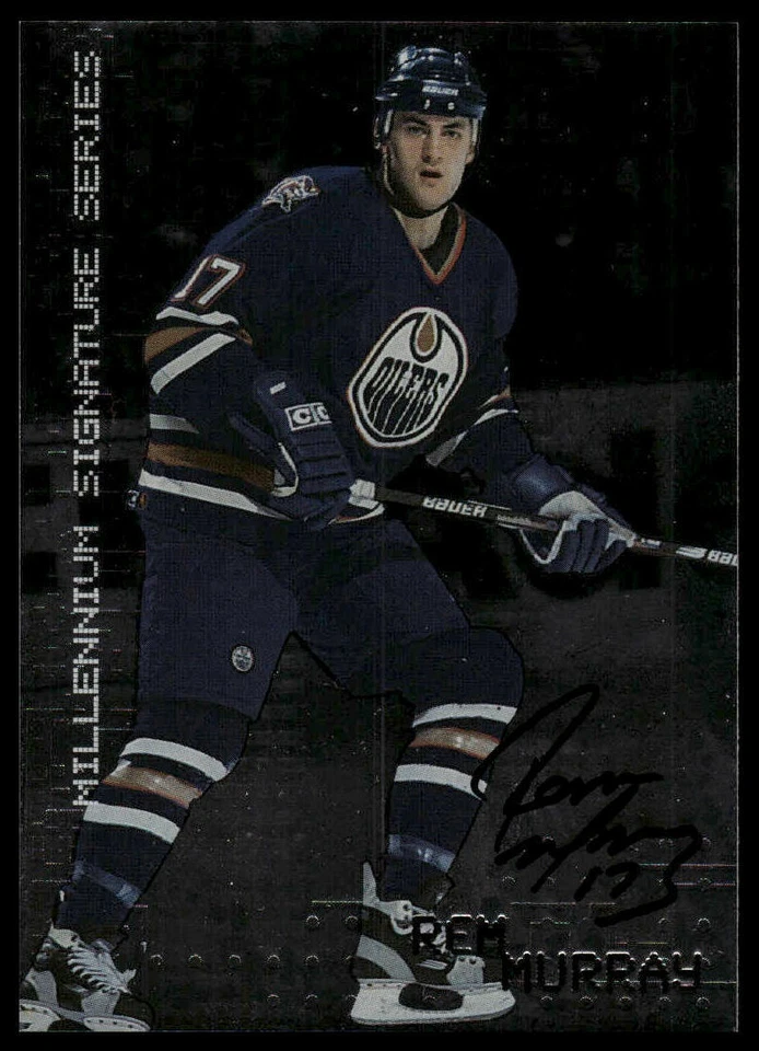 1999-00 Be a Player Millennium Signature Series #104 Rem Murray - Image 1 of 2