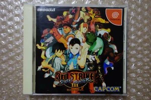 Street Fighter 3rd Strike + Spine "Good Condition" Sega Dreamcast Japan - Picture 1 of 2
