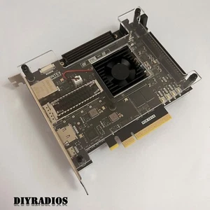 KU5P FPGA Development Board XCKU5P FMC HPC QSFP28 100G Optical Port PCIE3.0 - Picture 1 of 7