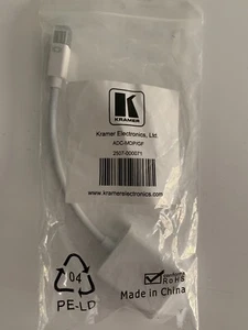 Kramer Electronics Mini Displayport To VGA ADC-MDP/GF Mini DP to 15 pin HD F - Picture 1 of 2