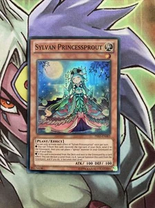 PRIO-DE083 Sylvan Princessprout Super Rare UNL Auflage NM Yugioh Karte - Bild 1 von 2