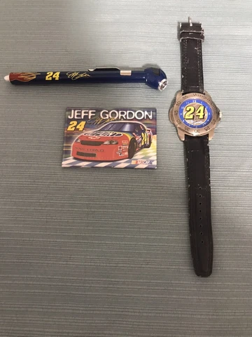 Jeff Gordon Collection. Watch, Tire Gauge, Magnet. set of 3 Cover