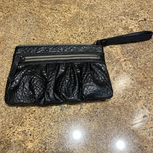 Simply Vera Wristlet Black Purse With Built In Wallet For Cards And Zip Pouch - Picture 1 of 4