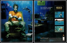 Ecco The Dolphin Defender Of The Future Sega Dreamcast 2000 2Page Advertisement