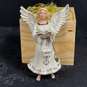 Lenox 2019 Angelo Canzone Celeste Decorazione Decorazione Natalizia - Foto 1 di 6