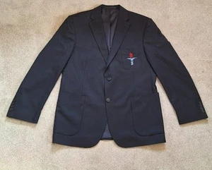 Authentic Men’s Royal British Legion. Veterans Blazer. Navy Jacket with Badge. - Picture 1 of 15