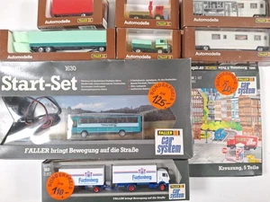 FALLER car system Konvolut 1:87 Start-Set Bus, LKW Fürstenberg + Automodelle - Picture 1 of 8