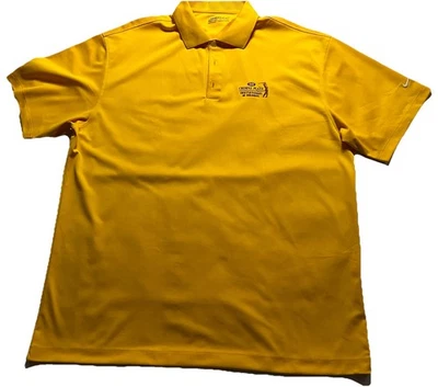 Crowne Plaza Invitational at Colonial Nike Golf FitDRY Hombres Polo XXL Dorado Foto 1 de 4