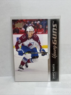 2021-22 Upper Deck Series 2 - Sampo Ranta Young Guns - Avalanche - Image 1 of 2