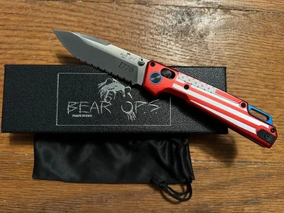 Cuchillo Bear Ops 1776 Nekema dentado Foto 1 de 4