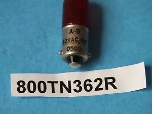 Lote de 4 piezas LÁMPARA LED DE LUZ PILOTO ALLEN-BRADLEY 800T-N362R - Imagen 1 de 4