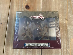 ZOMBICIDE - TROY & EVIL TROY - GUILLOTINE GAMES - BLACK PLAGUE ÉDITION ANGLAISE - Picture 1 of 1