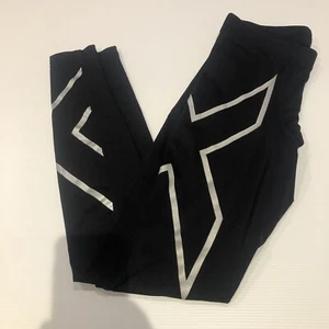 2XU Compression Tights Activewear Size XS MENS Black EUC - Picture 1 of 4