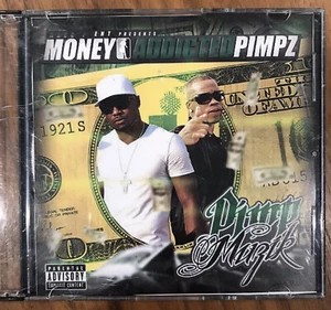 Money Addicted Pimpz: Pimp Myzik Rap Promo CD / CDR Parental Advisory - Picture 1 of 3