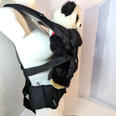 Детская переноска Infantino Upscale 4 в 1, черная один размер, вмещает от 8 до 40 фунтов, без коробки - Изображение 1 из 4