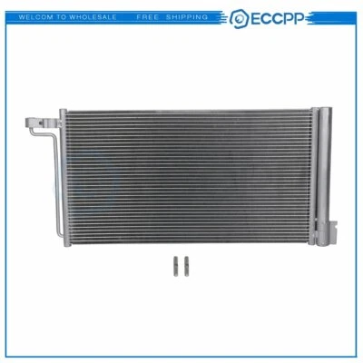 AC Condenser A/C Air Conditioning For Ford Focus 2015 2016 -2018 Aluminum 4914 - Image 1 of 4