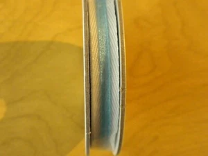Stampin' Up Retired Double Stitched 3/8in. Ribbon Balmy Blue - Picture 1 of 3