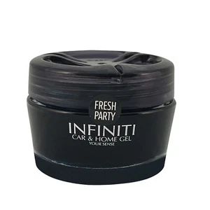 Tasotti Car Gel Air Freshener, Odor Eliminator, Infiniti Collection, Fresh Party - Picture 1 of 4