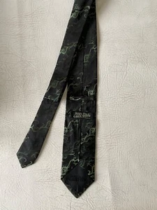 mens silk tie used vgc jean Paul Gaultier classic print - worn for a film - Picture 1 of 2