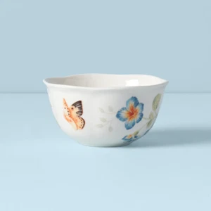 Lenox China BUTTERFLY MEADOW Dessert Bowls - Set of Six- NEW - Picture 1 of 2