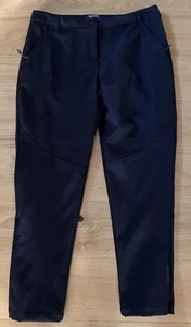 NEW Mountain Warehouse Womens Ski Trousers Salopettes Sierra II Softshell Black - Picture 1 of 2