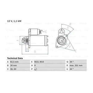 STOCK CLEARANCE STARTER MOTER FOR W210 E200 KOMP 99-02 - Picture 1 of 3
