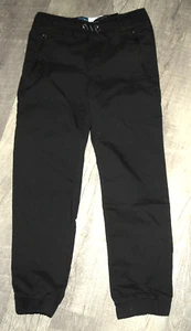 Boys OLD NAVY ACTIVE Tech JOGGERS Pants BUILT-IN FLEX Black M 8 Zip Pockets NWOT - Picture 1 of 2
