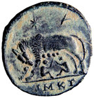 Only One Other Online Vrbs Roma She Wolf Constantine I Smk Lamd Roman Coin wCoa