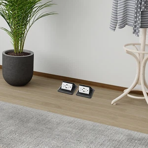 2PCs Pop Up Floor Outlet Sockets with 2* USB Interfaces&US Standard Interfaces - Picture 1 of 16
