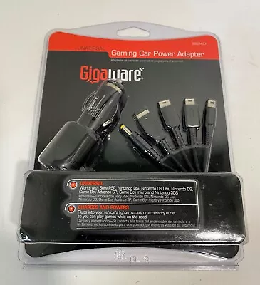  Gigaware Universal Gaming Car Power Adapter. Model-2601437. New - Image 1 of 2