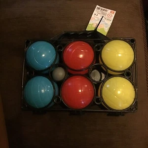 MONDO 6 6 BALL BALLE SET TRAGECASE BALL GEBURTSTAG WEIHNACHTEN GARTEN SPIELE - Bild 1 von 1