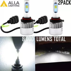 Alla Lighting CSP LED Best Seller 9012 Headlight Replacement Bulb,Xenon White 6K - Picture 1 of 10