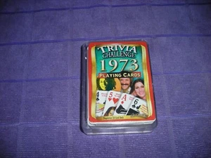 Trivia Challenge 1973 Playing Cards - open container - new in container - Bild 1 von 1