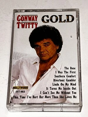 Conway Twitty Gold Country Music Album Cassette 1T22 - Image 1 of 4