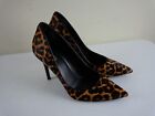 Michael Kors Women's 7.5 M Leopard Print Calf Hide Sexy 3.5" High Heel Shoes Euc